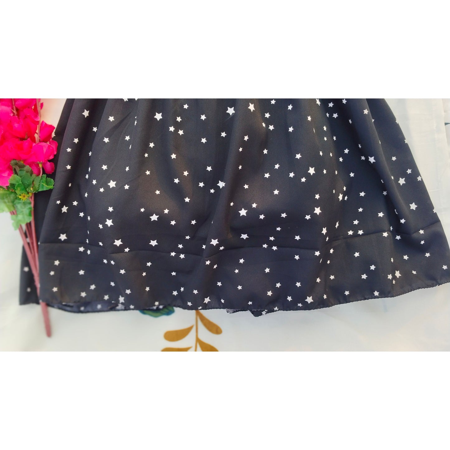 BLACK STAR MINI SKIRT