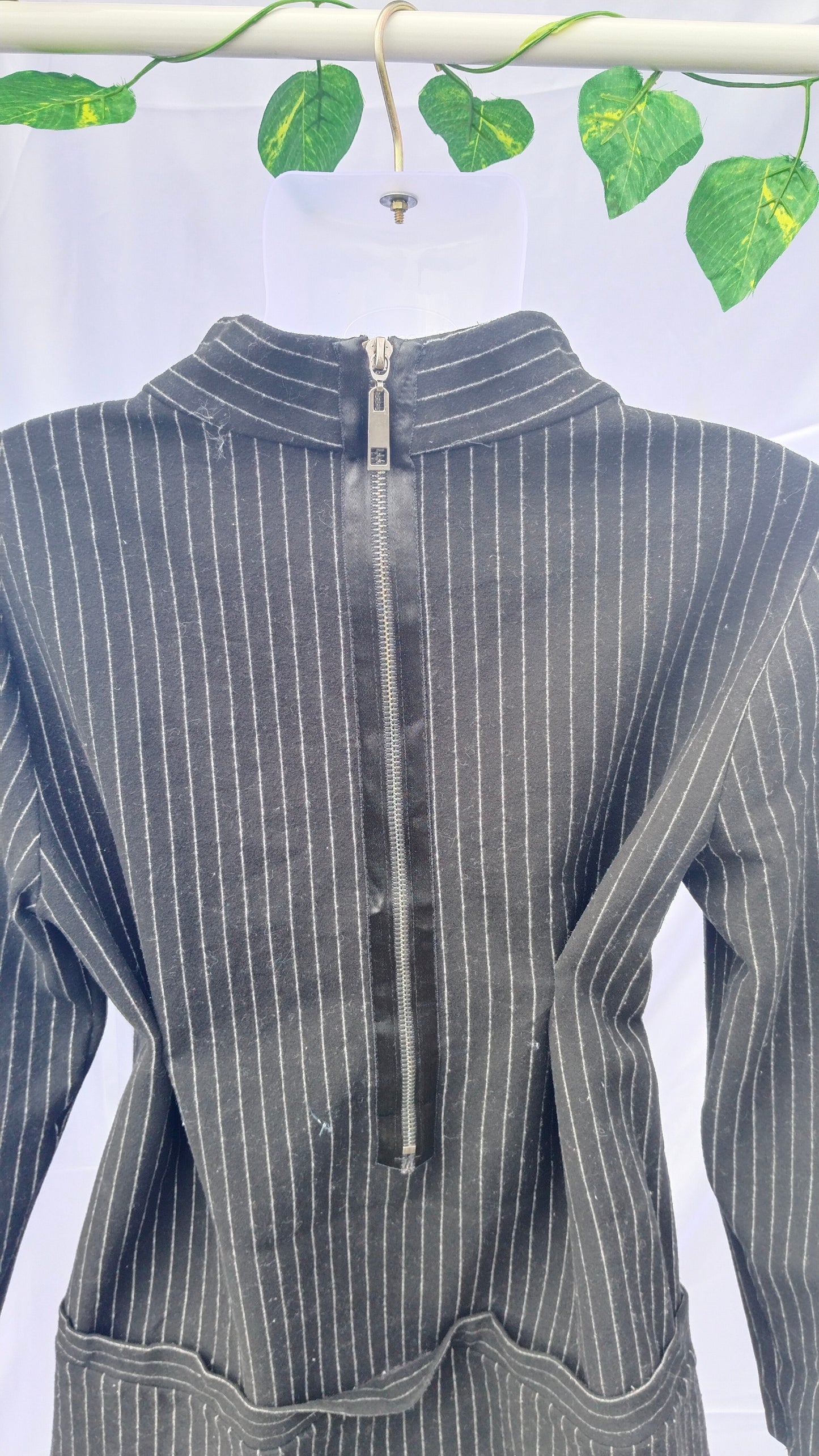 BOHO BLACK FULL SLEEVE BODYCON