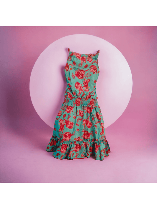 Halter Neck floral dress